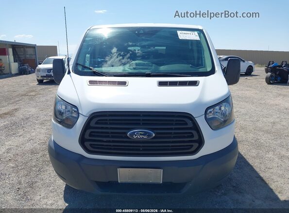 1FBZX2ZM9JKB42765 2018 FORD TRANSIT-350 White Vista del cuadro de instrumentos