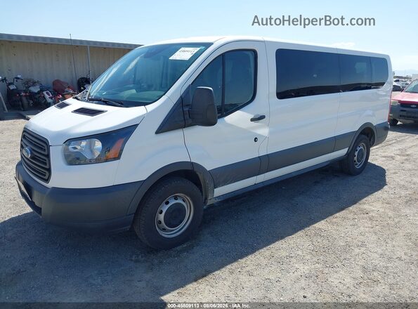 1FBZX2ZM9JKB42765 2018 FORD TRANSIT-350 White Vista tres cuartos delantera izquierda