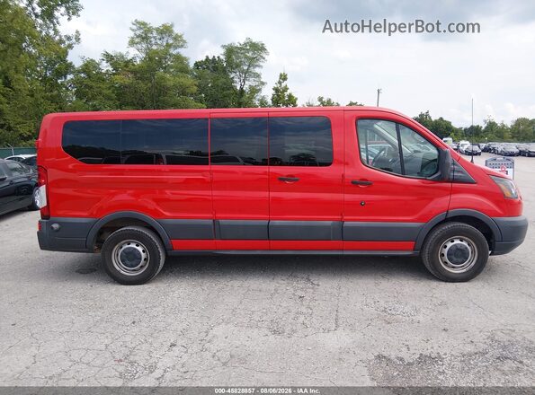 1FBZX2ZM9JKB52843 2018 FORD TRANSIT-350 Red 