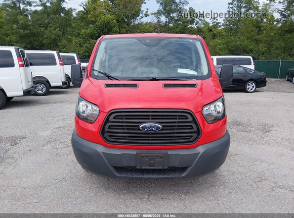 1FBZX2ZM9JKB52843 2018 FORD TRANSIT-350 Red 