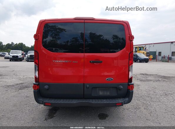 1FBZX2ZM9JKB52843 2018 FORD TRANSIT-350 Red 