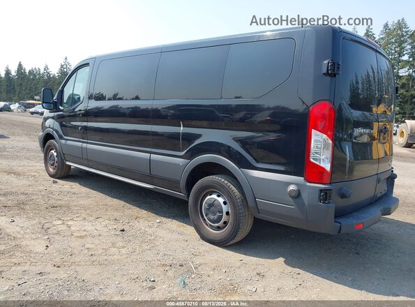 1FBZX2ZM9JKB52941 2018 FORD TRANSIT-350 Черный Задняя левая четверть