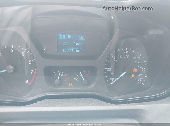1FBZX2ZM9JKB52969 2018 FORD TRANSIT Black Вид задніх сидінь