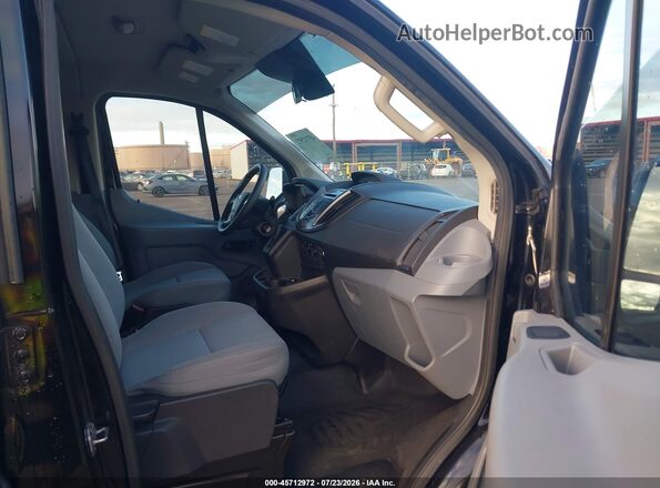 1FBZX2ZMXGKA22319 2016 FORD TRANSIT-350 Black Вид салону спереду