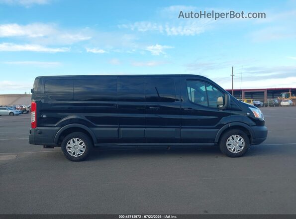 1FBZX2ZMXGKA22319 2016 FORD TRANSIT-350 Black Вид задньої частини салону