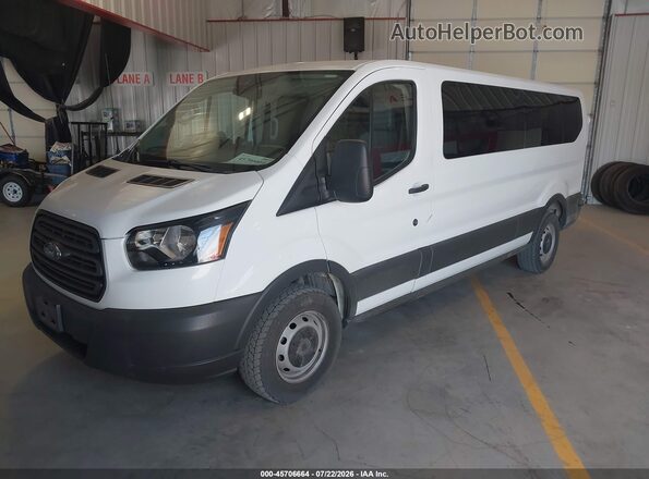 1FBZX2ZMXJKA99828 2018 FORD TRANSIT-350 White Front left