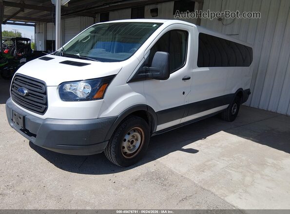 1FBZX2ZMXJKA99859 2018 FORD TRANSIT-350 Белый Передняя левая четверть