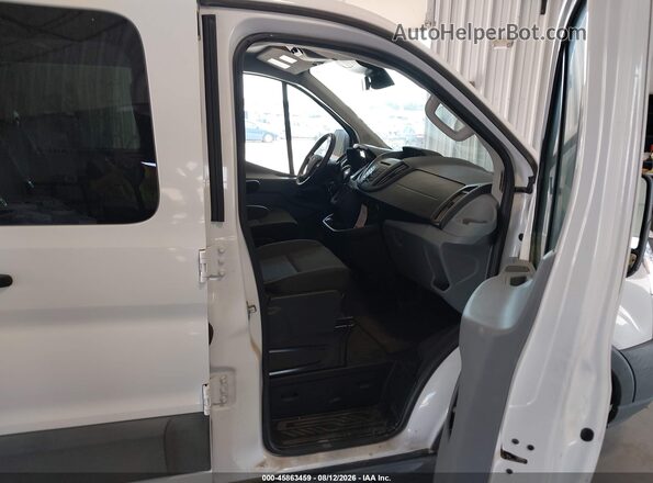 1FBZX2ZMXJKA99862 2018 FORD TRANSIT-350 White Widok wnętrza z przodu