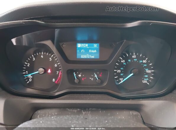 1FBZX2ZMXJKA99862 2018 FORD TRANSIT-350 White Widok tylnych siedzeń