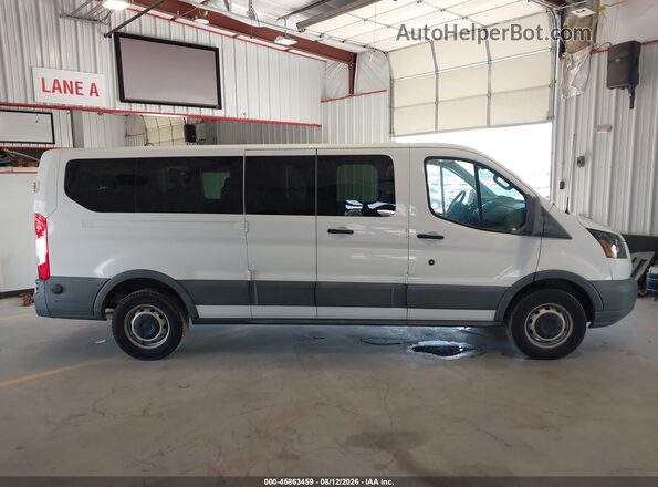 1FBZX2ZMXJKA99862 2018 FORD TRANSIT-350 White Widok wnętrza z tyłu