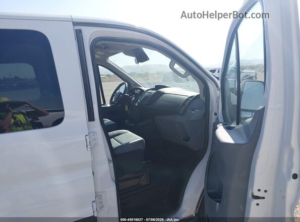 1FBZX2ZMXJKB42788 2018 FORD TRANSIT-350 White Widok wnętrza z przodu