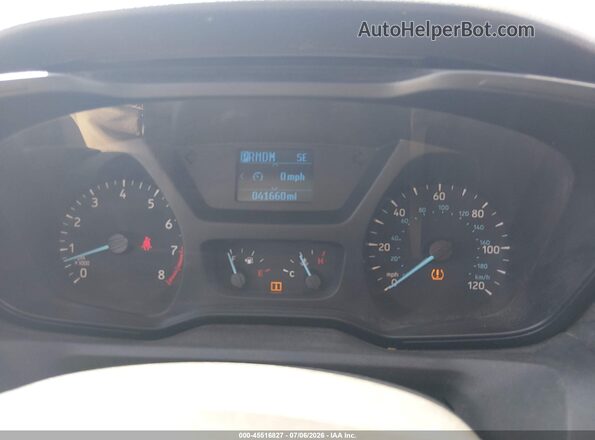 1FBZX2ZMXJKB42788 2018 FORD TRANSIT-350 White Widok tylnych siedzeń