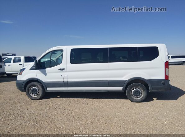 1FBZX2ZMXJKB42788 2018 FORD TRANSIT-350 White Widok wnętrza 360 stopni