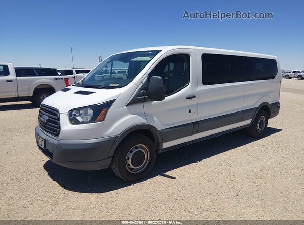 1FBZX2ZMXJKB42791 2018 FORD TRANSIT-350 Белый Передняя левая четверть