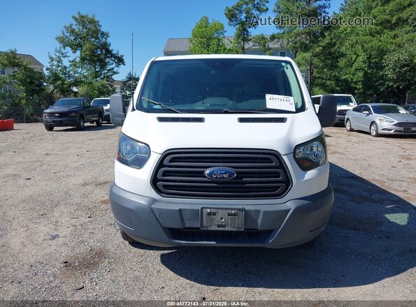 1FBZX2ZMXJKB42838 2018 FORD TRANSIT-350 White Instrument cluster view