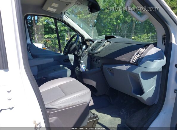 1FBZX2ZMXJKB42838 2018 FORD TRANSIT-350 White Front interior view
