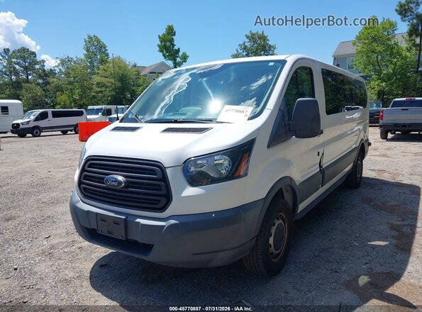 1FBZX2ZMXJKB42841 2018 FORD TRANSIT-350 White Przód lewy