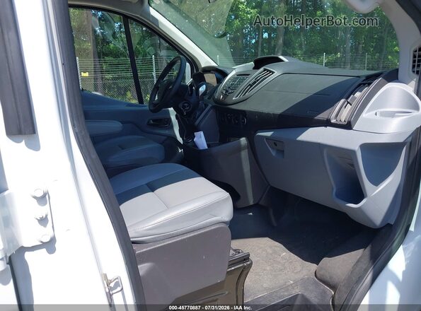 1FBZX2ZMXJKB42841 2018 FORD TRANSIT-350 White Widok wnętrza z przodu
