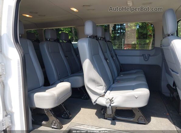 1FBZX2ZMXJKB42841 2018 FORD TRANSIT-350 White Widok naklejki z numerem VIN