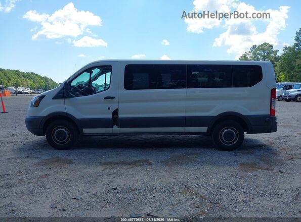 1FBZX2ZMXJKB42841 2018 FORD TRANSIT-350 White Widok wnętrza 360 stopni