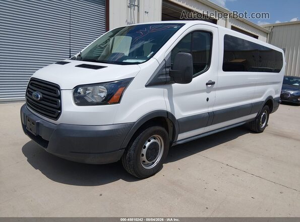 1FBZX2ZMXJKB42886 2018 FORD TRANSIT-350 White Front left