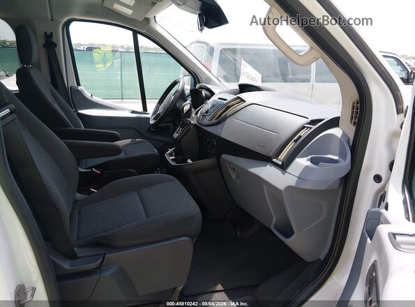 1FBZX2ZMXJKB42886 2018 FORD TRANSIT-350 White Front interior view