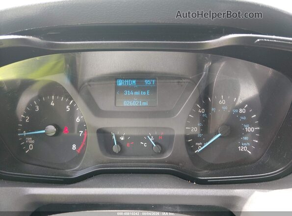 1FBZX2ZMXJKB42886 2018 FORD TRANSIT-350 White Rear seats view
