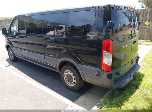 1FBZX2ZMXJKB52768 2018 FORD TRANSIT-350 Black Задня ліва чверть