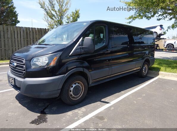 1FBZX2ZMXJKB52768 2018 FORD TRANSIT-350 Black Передня ліва чверть