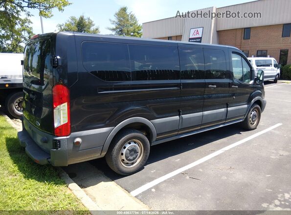 1FBZX2ZMXJKB52768 2018 FORD TRANSIT-350 Black Задня права чверть
