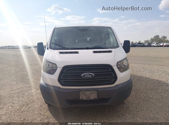 1FBZX2ZMXJKB52799 2018 FORD TRANSIT-350 White ხელსაწყოთა პანელის ხედი
