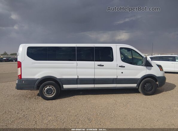 1FBZX2ZMXJKB52799 2018 FORD TRANSIT-350 White უკანა სალონის ხედი