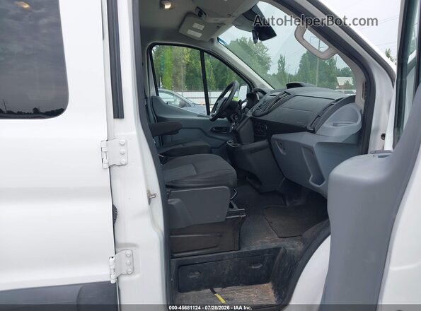 1FBZX2ZMXJKB52866 2018 FORD TRANSIT-350 White Widok wnętrza z przodu