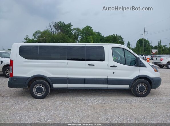 1FBZX2ZMXJKB52866 2018 FORD TRANSIT-350 White Widok wnętrza 360 stopni