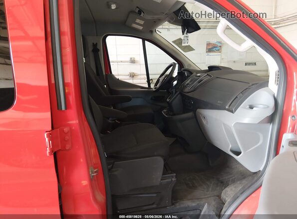 1FBZX2ZMXJKB52964 2018 FORD TRANSIT-350 Red Սալոնի դիմացի տեսք