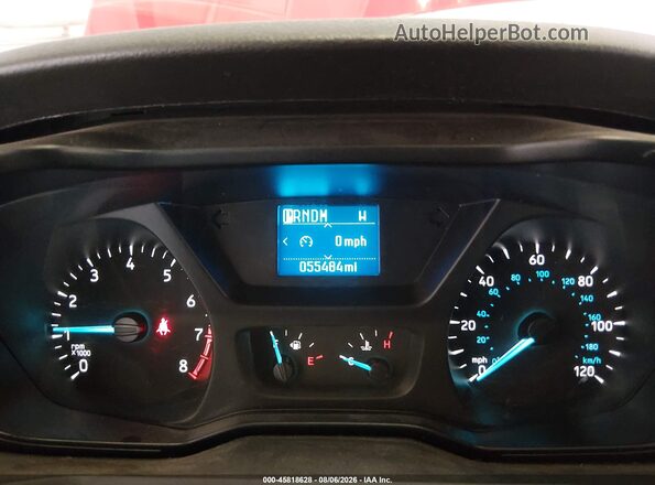 1FBZX2ZMXJKB52964 2018 FORD TRANSIT-350 Red Հետևի նստատեղերի տեսք