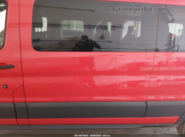 1FBZX2ZMXJKB52964 2018 FORD TRANSIT-350 Red Սալոնի 360 աստիճան տեսք
