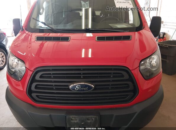 1FBZX2ZMXJKB52964 2018 FORD TRANSIT-350 Red Սարքավորումների վահանակի տեսք