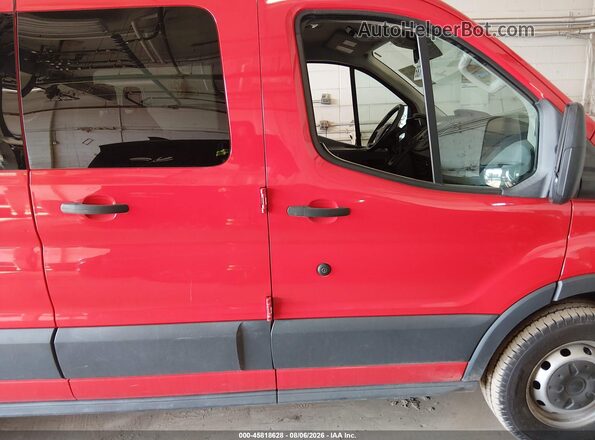 1FBZX2ZMXJKB52964 2018 FORD TRANSIT-350 Red Սալոնի հետևի տեսք