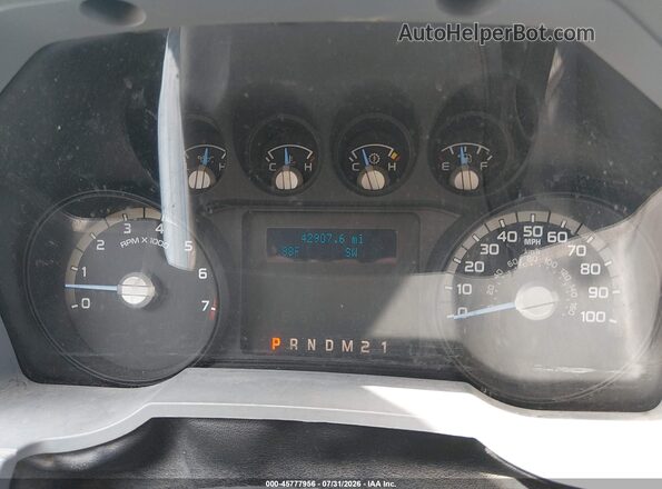 1FD7W2A62GEC45497 2016 FORD F-250 White Вид задніх сидінь