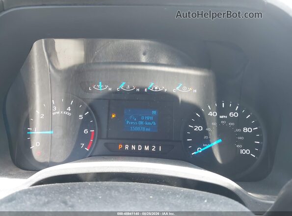 1FD7W3E62HED87205 2017 FORD F-350 CHASSIS Cream უკანა სავარძლების ხედი