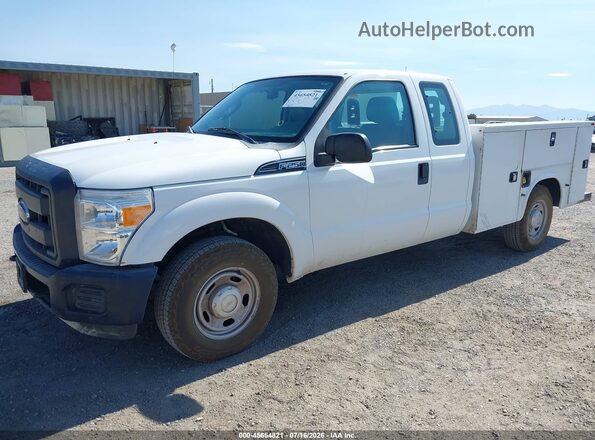 1FD7X2A68GED31278 2016 FORD F-250 White Առջևի ձախ երեք քառորդ տեսարան