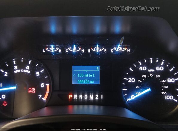 1FD7X2A68HEE29034 2017 FORD F-250 White Vista de los asientos traseros