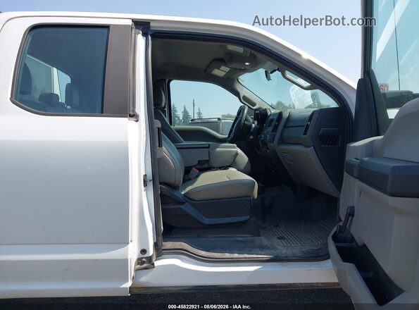 1FD7X2B61HEE07438 2017 FORD F-250 White Widok wnętrza z przodu