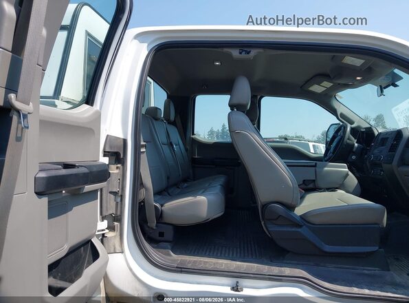 1FD7X2B61HEE07438 2017 FORD F-250 White Widok naklejki z numerem VIN