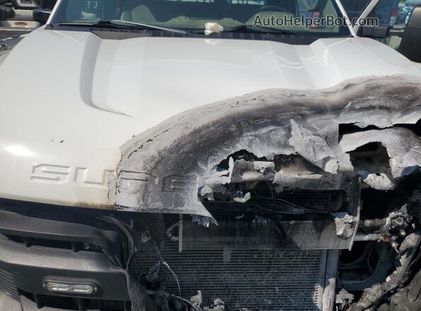 1FD7X2B65NEC96694 2022 FORD F250 White Vista interior de 360 grados