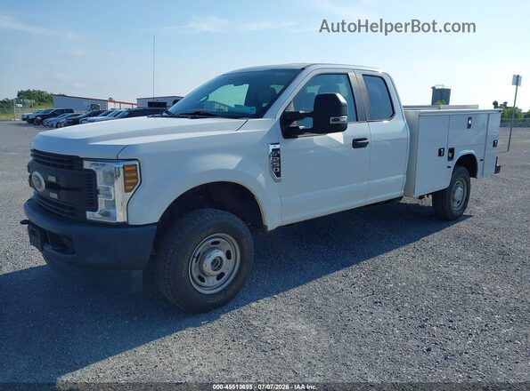 1FD7X2B68JEC69726 2018 FORD F-250 White Առջևի ձախ երեք քառորդ տեսարան