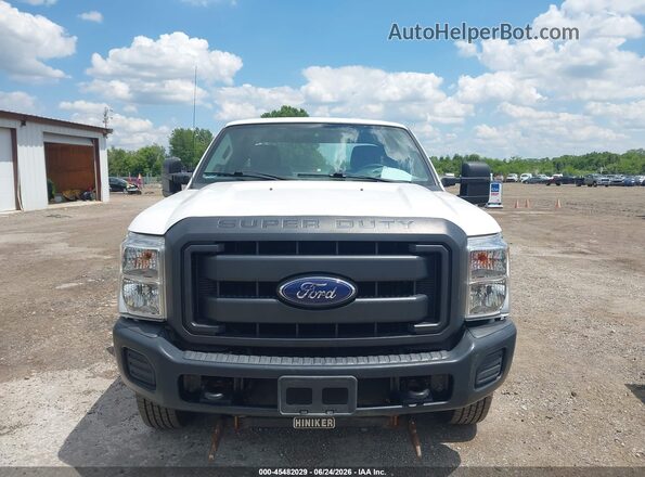 1FD7X2B6XGEC75648 2016 FORD F-250 White წინა ხედი