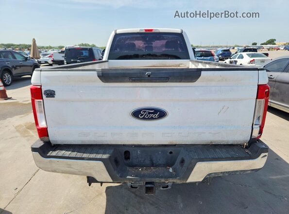 1FD8X3B64KEF83224 2019 FORD F350 White უკანა ხედი