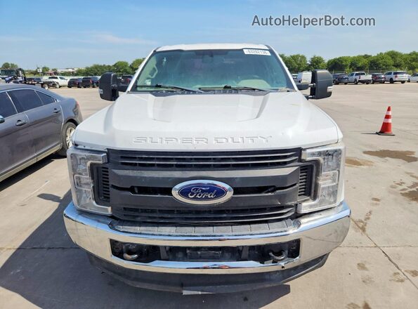 1FD8X3B64KEF83224 2019 FORD F350 White წინა ხედი